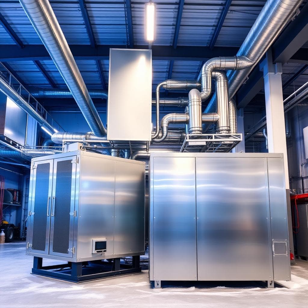 Chambre froide industrielle en panneaux isothermes installée par EURL SFCA en Algérie